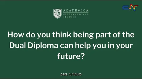 Entrevista 1 a alumnos del Diploma Dual